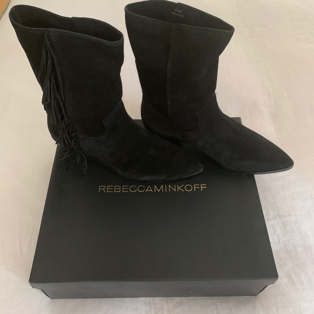 Rebecca Minkoff Black Krissa boots